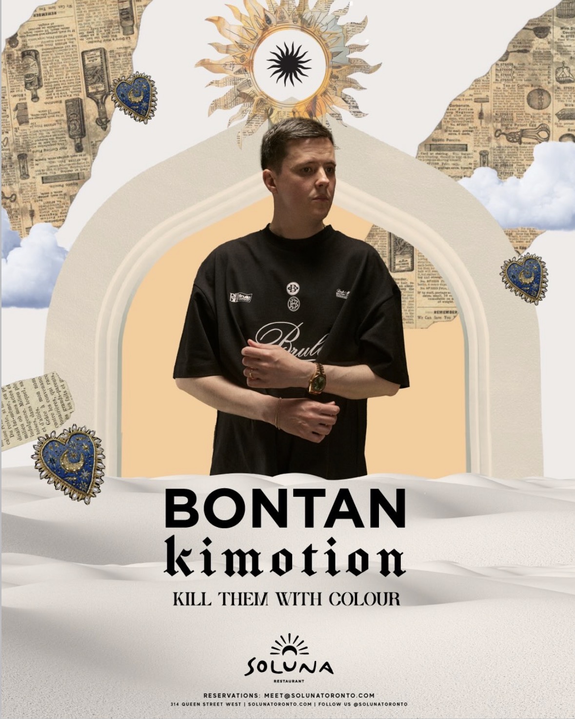 Bontan at Soluna flyer
